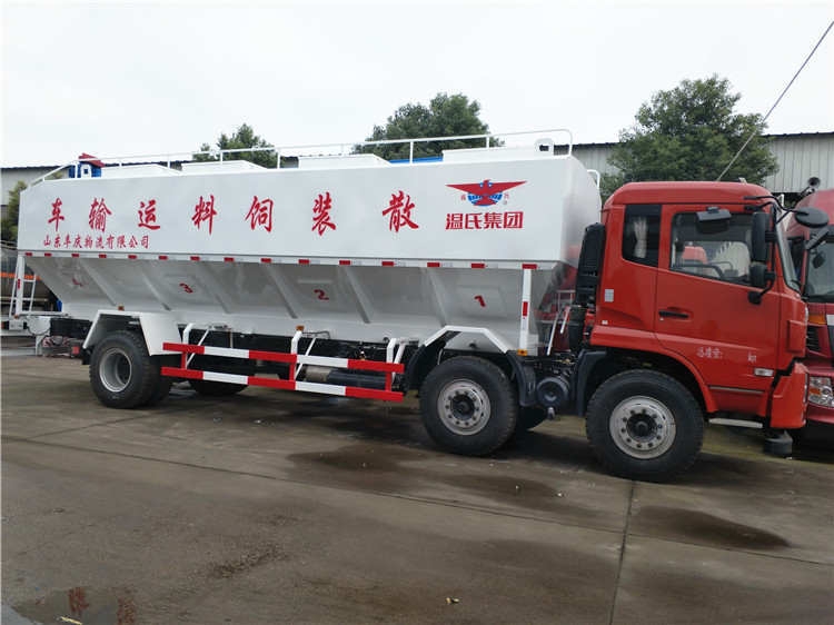 雙鴨山市東風(fēng)天龍20噸散裝飼料車4S店 專業(yè)汽車經(jīng)銷商服務(wù)農(nóng)業(yè)運(yùn)輸