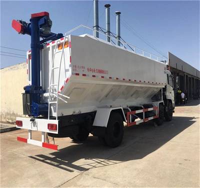 20噸15噸10噸飼料車(chē)運(yùn)輸車(chē)型大全 揭秘散裝飼料車(chē)的世界